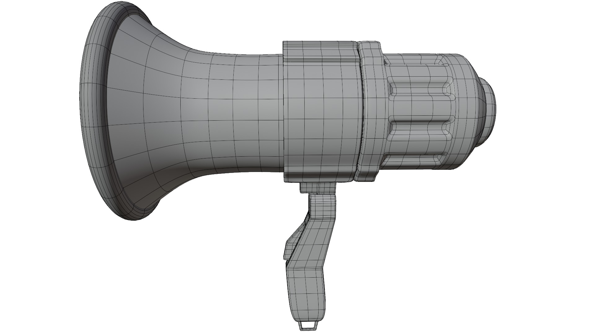 Megaphone 3D model_10