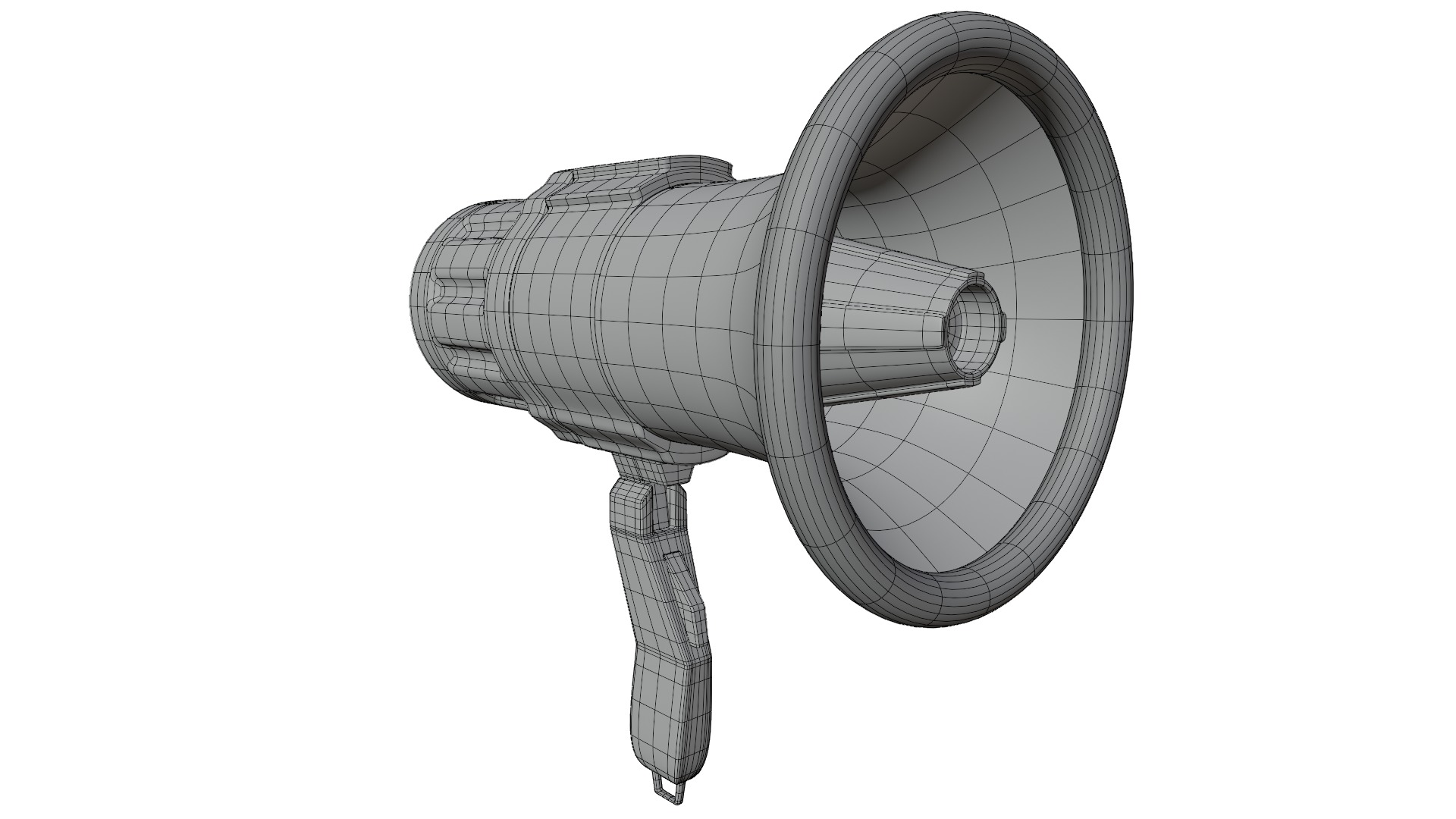 Megaphone 3D model_15