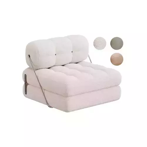 TALIA BOUCLE LOUNGE CHAIR