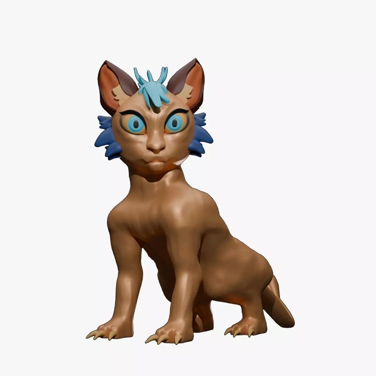 Cat Model CM03 3D print model