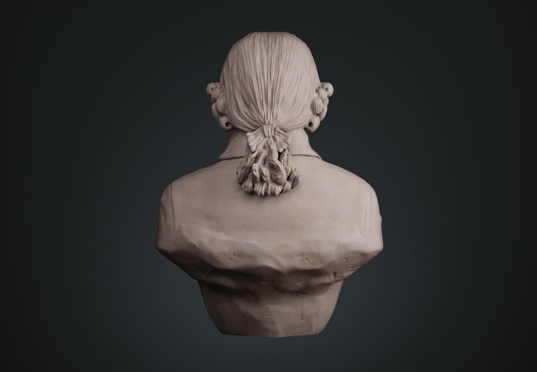 Immanuel Kant Bust 3D print model_11