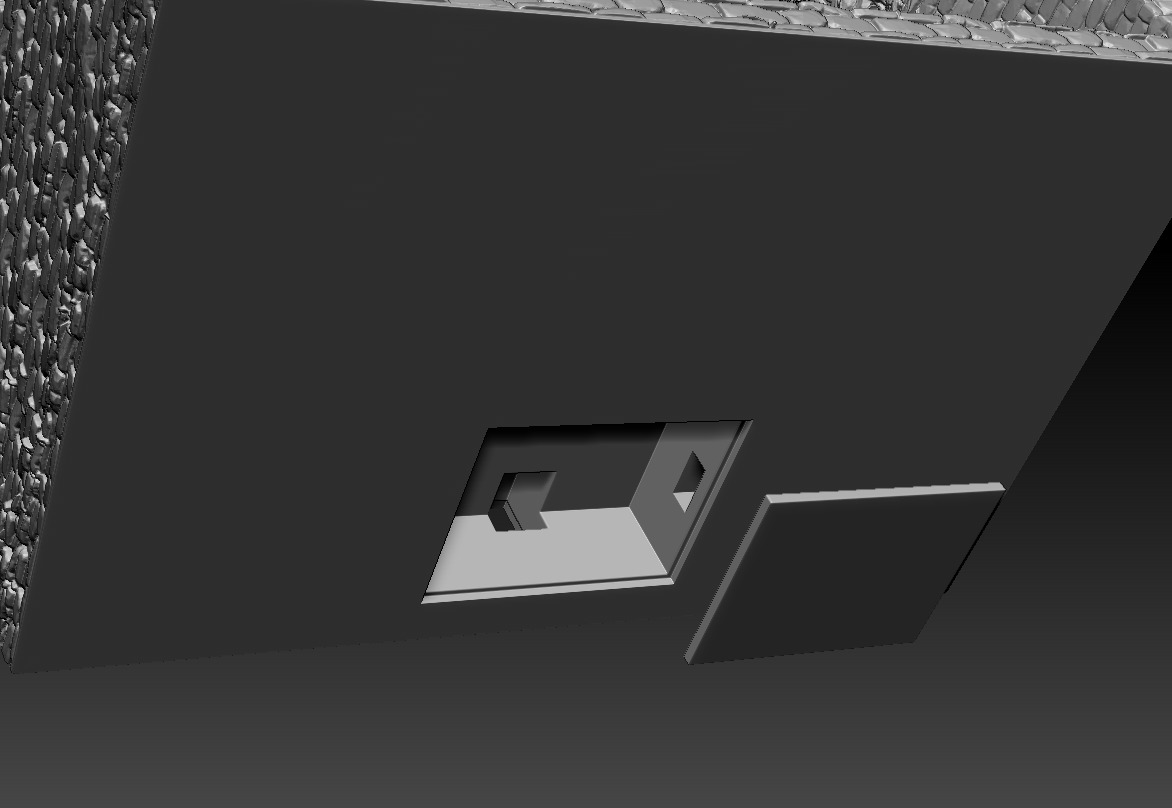 Book Nook Lamp Shattered Iron Between Two Dragons 3D print model_8