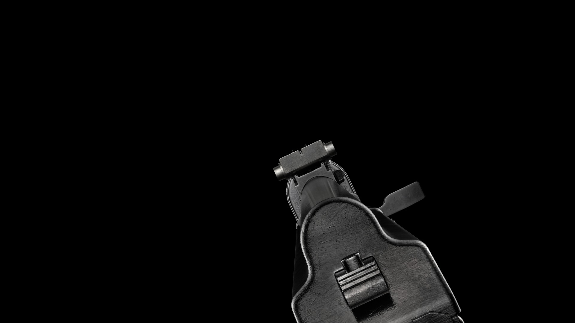 AK-74M AK-101 AK-103 Kalashnikov Assault Rifle Game Ready Low-poly 3D model_35