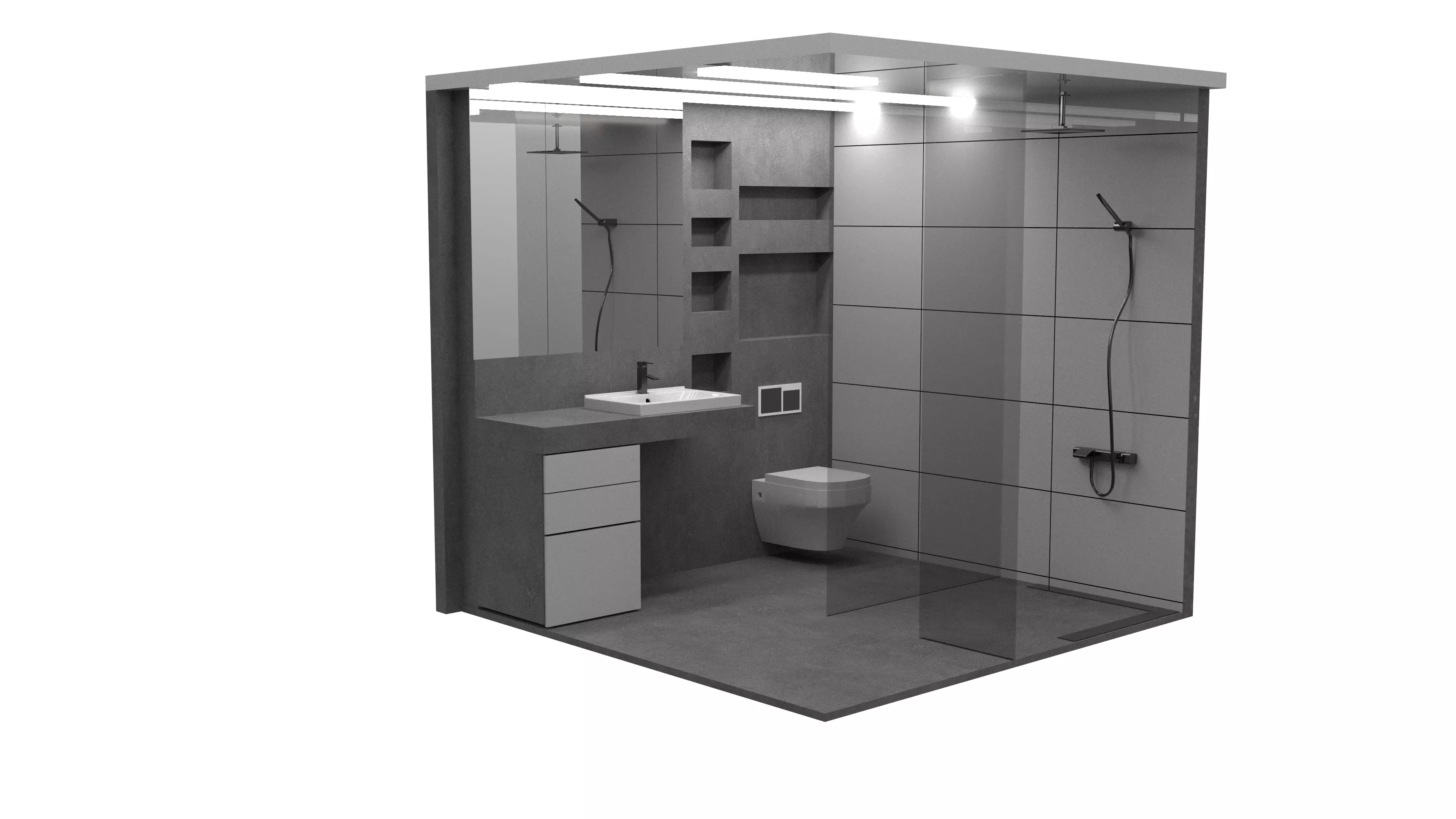 bathroom  3D model_0