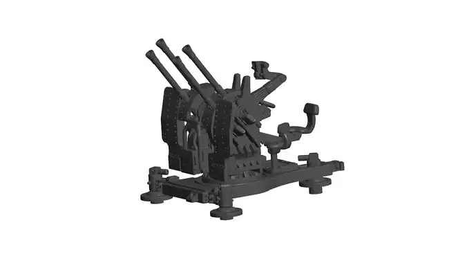 20mm Flakvierling 38 AA Gun