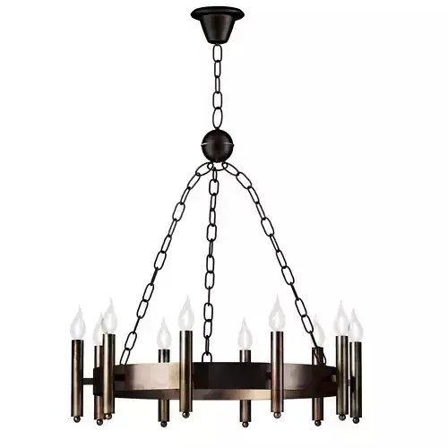 Chandelier Hanging Favourite Low-poly 3D model
