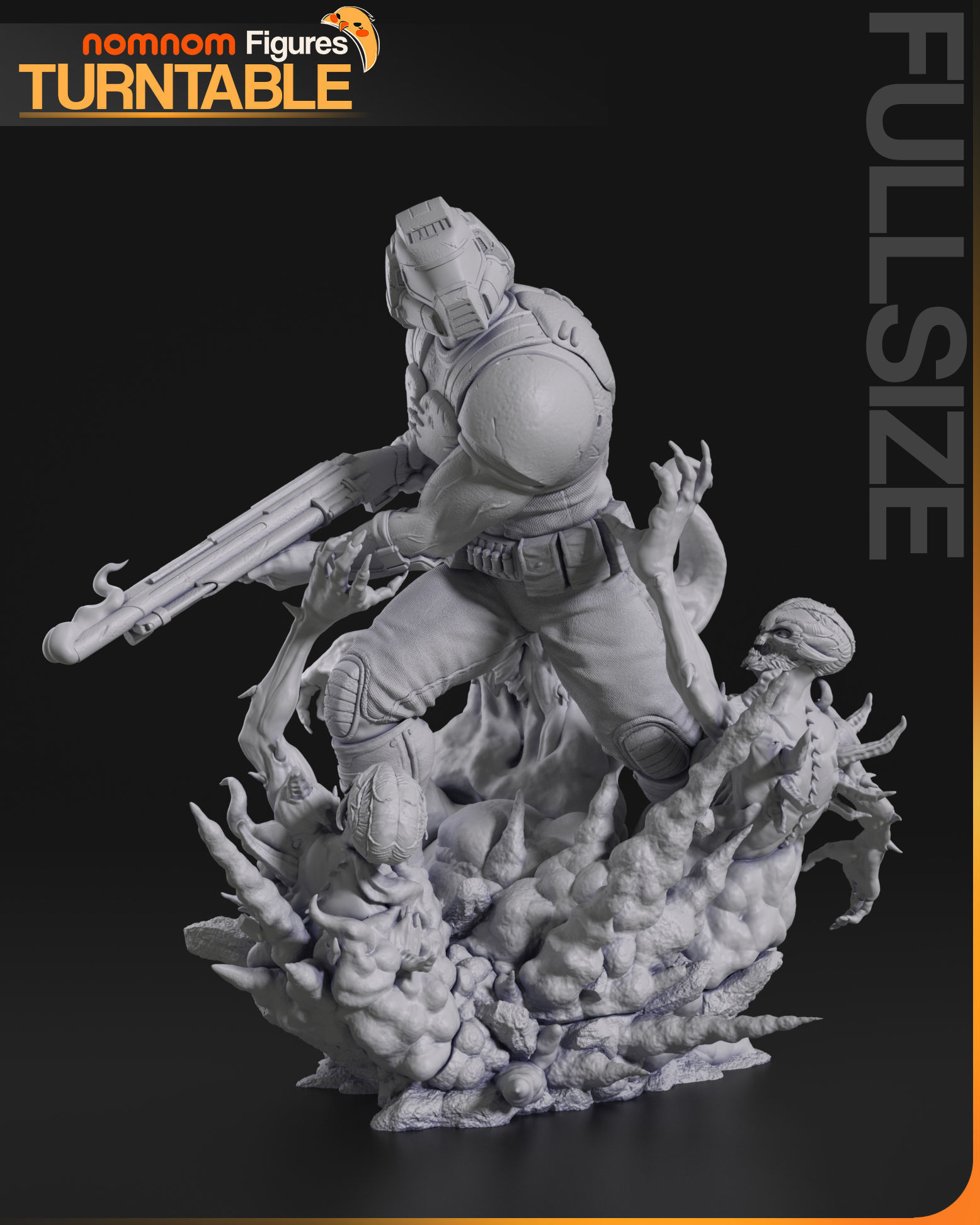 Doom Guy - Doom 3D print model_4