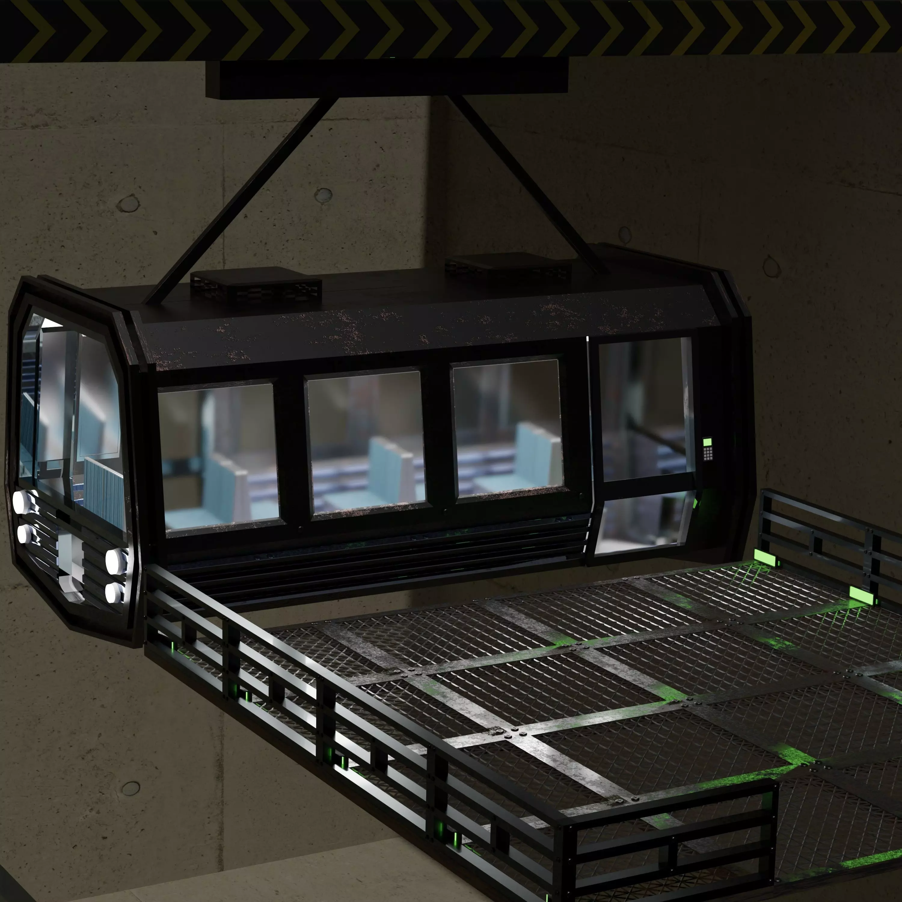 Half Life Train Free 3D model_0