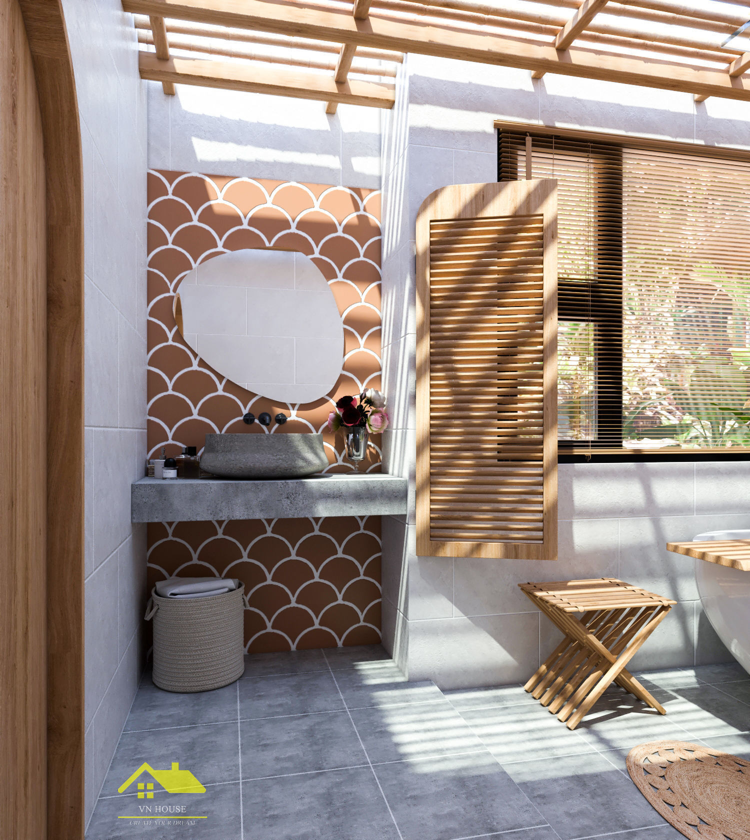 Bathroom 2 Free 3D model_2