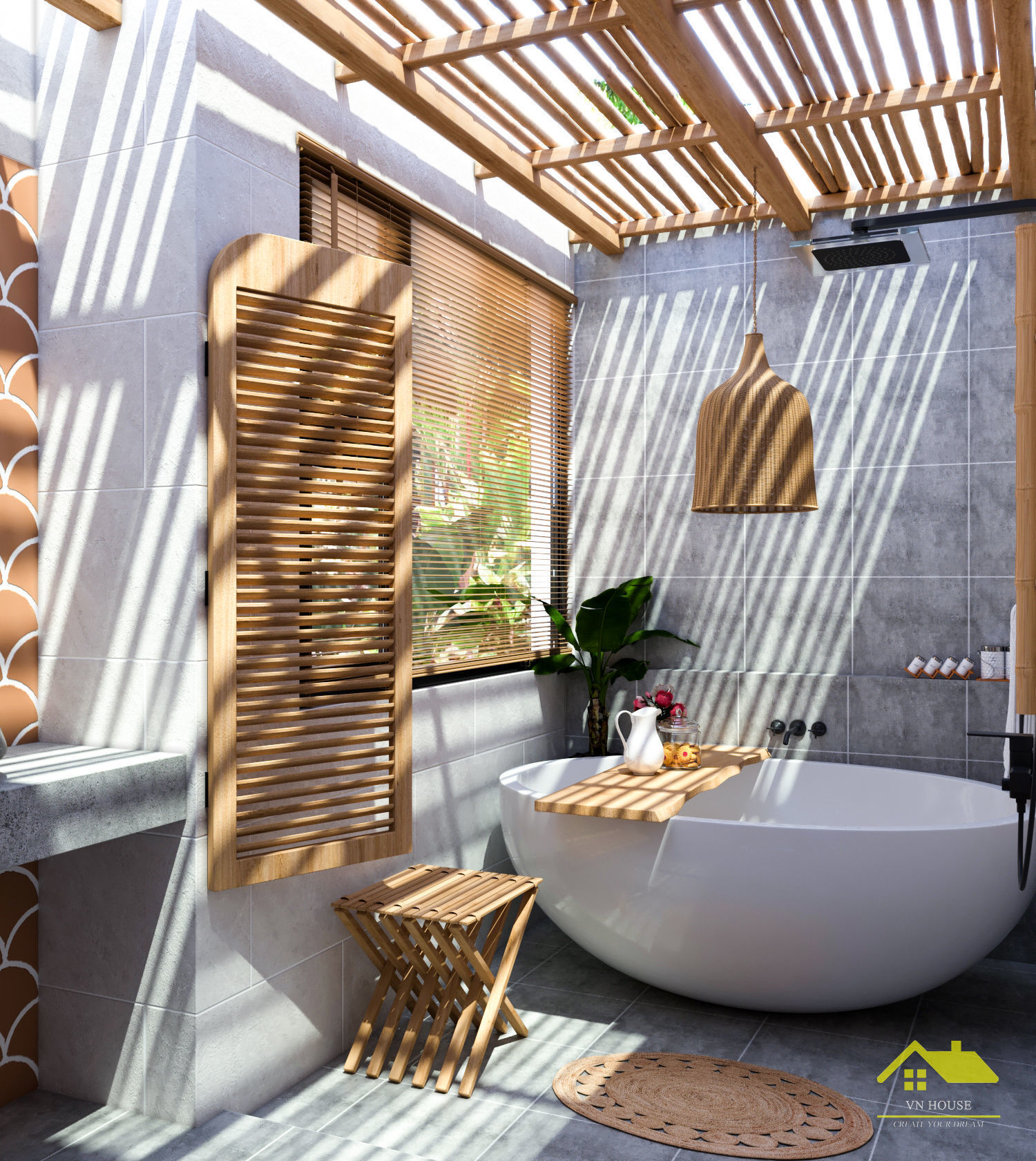 Bathroom 2 Free 3D model_1