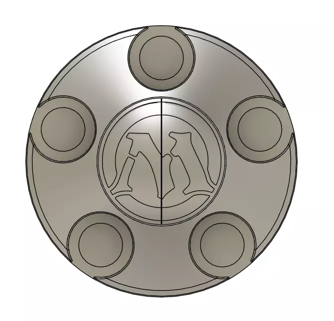 Colorfully Complete Commander Cabinet 3D print model_3