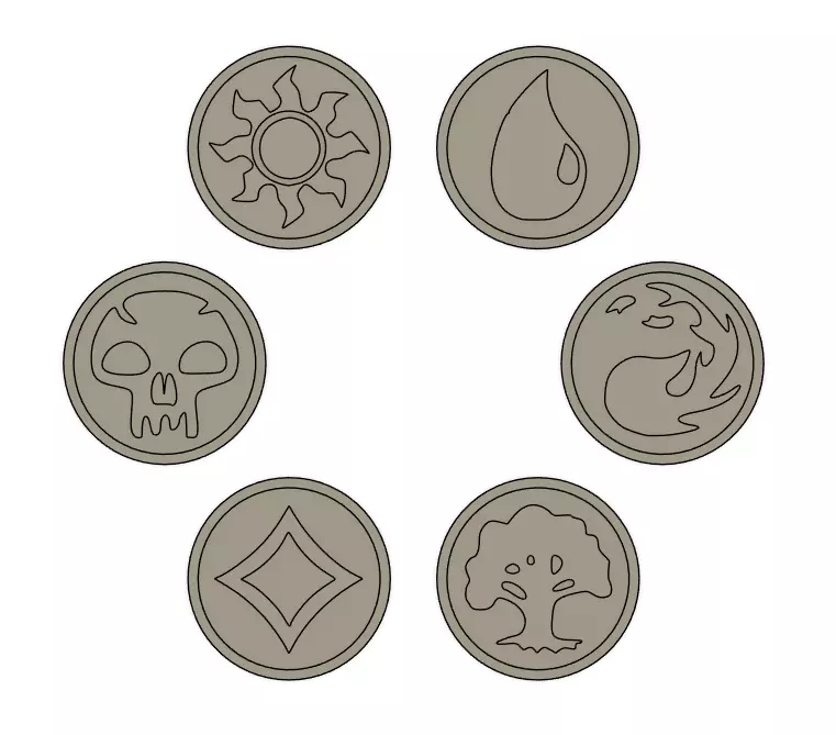 Colorfully Complete Commander Cabinet 3D print model_6