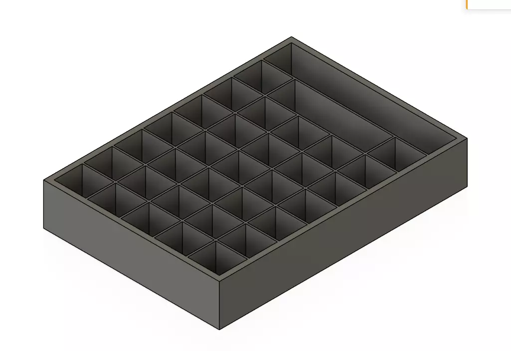 Colorfully Complete Commander Cabinet 3D print model_2