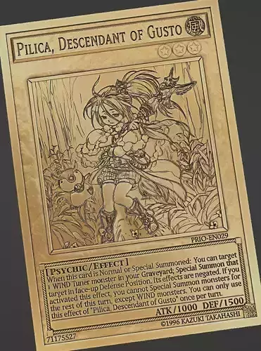 Pilica Descendant of Gusto - yu-gi-oh