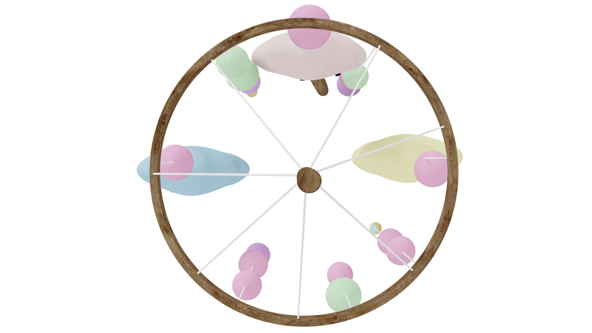 Rotating Ornament 3D print model_8