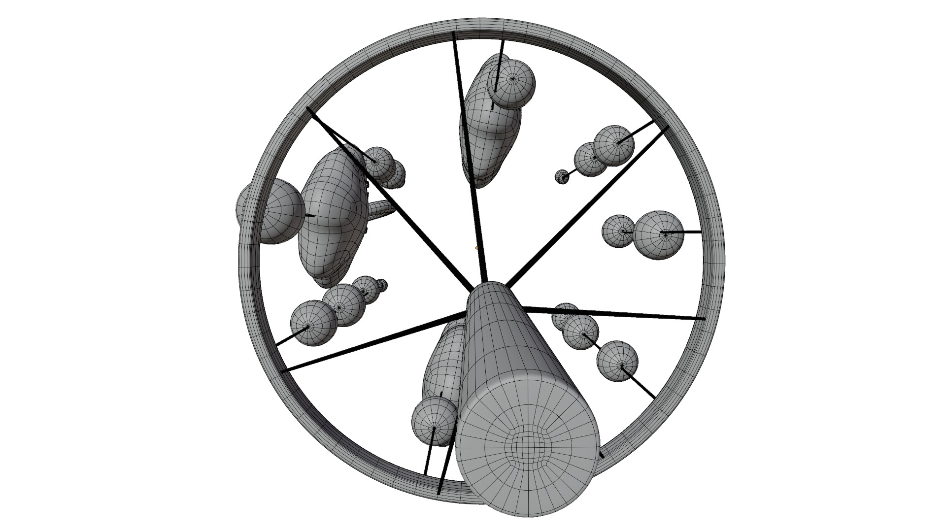 Rotating Ornament 3D print model_17