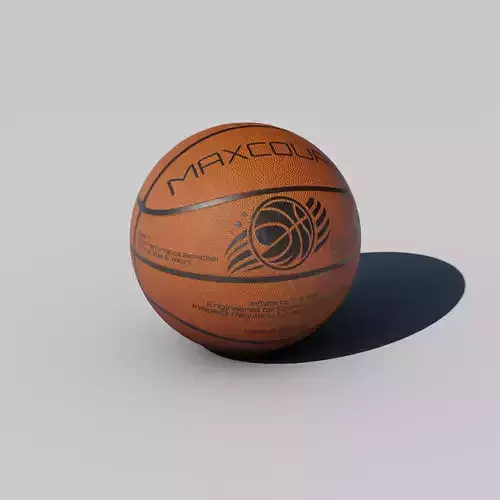 Basket Ball Rigged Low-poly 3D model