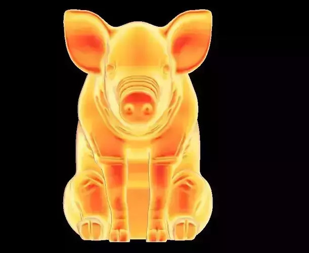 Pig statue