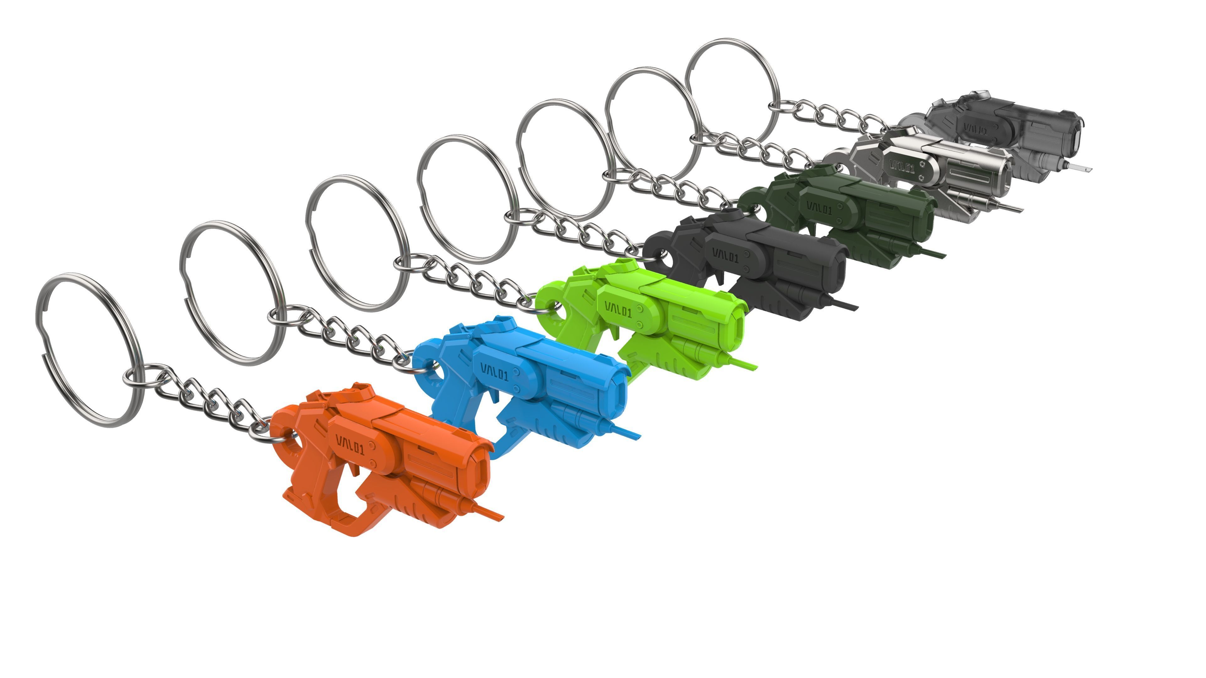 Overwatch Keychains Set part 1 - 15 Printable STL - Personal Use 3D print model_43