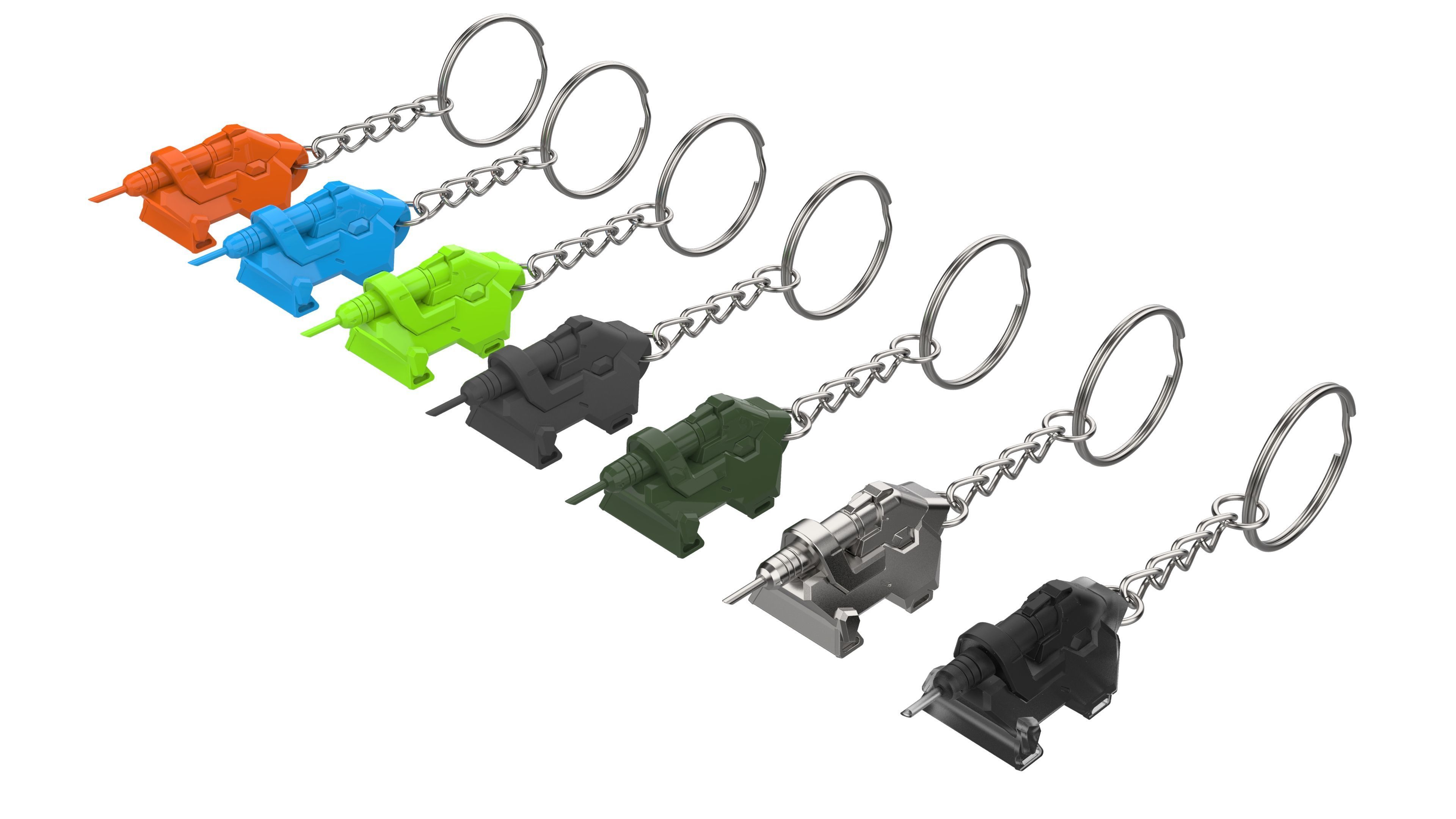 Overwatch Keychains Set part 1 - 15 Printable STL - Personal Use 3D print model_5