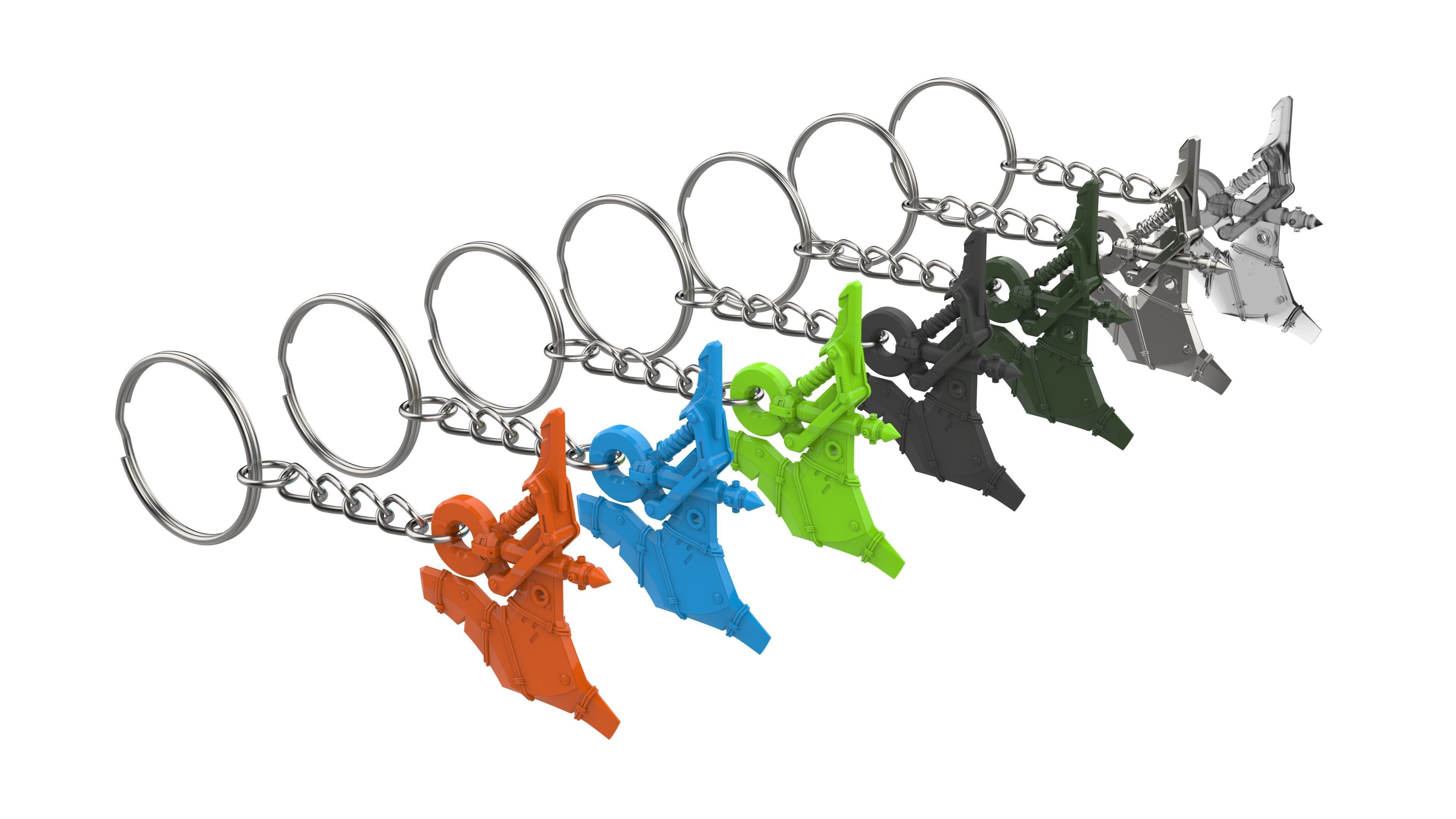 Overwatch Keychains Set part 1 - 15 Printable STL - Personal Use 3D print model_26