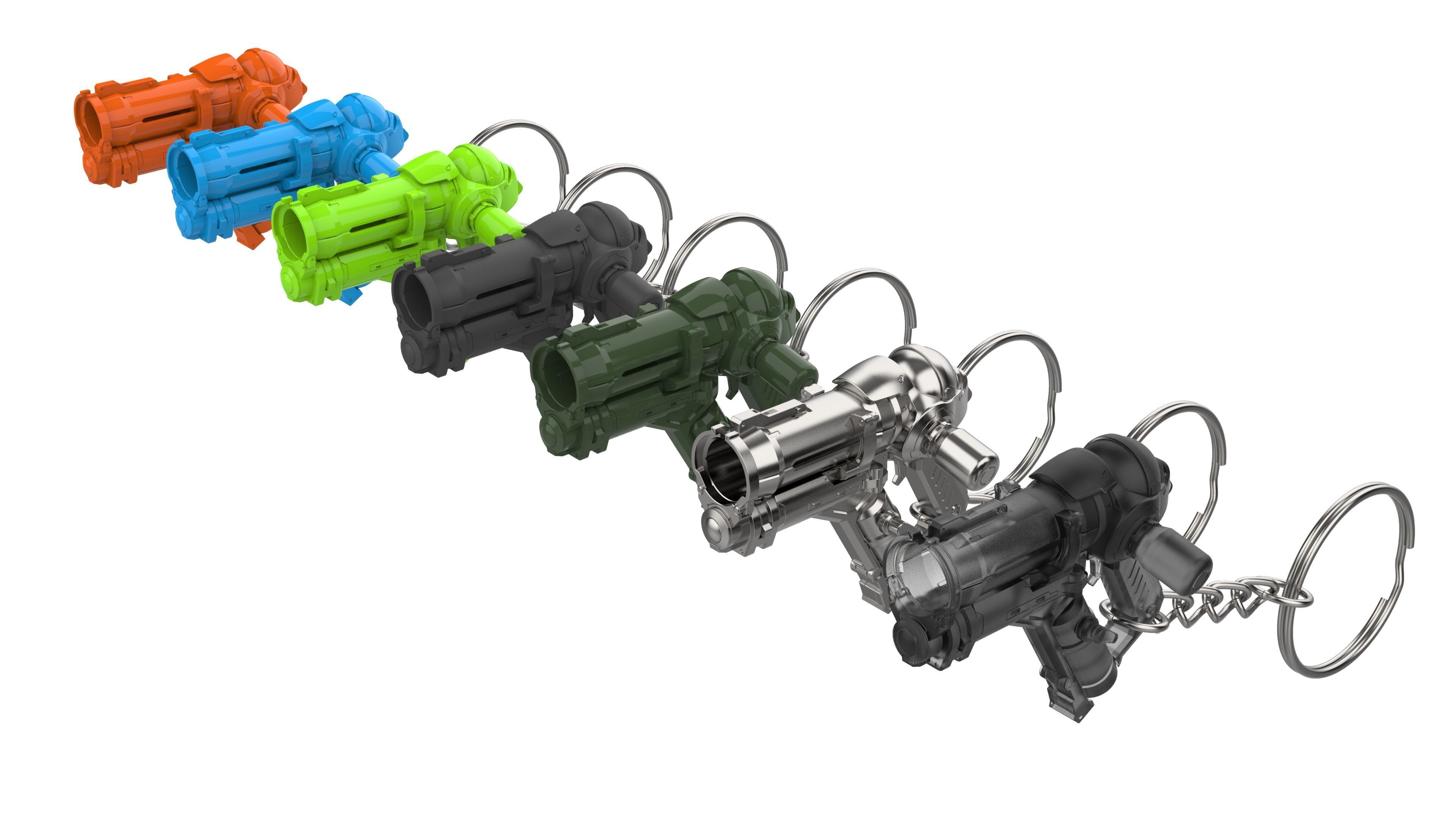 Overwatch Keychains Set part 1 - 15 Printable STL - Personal Use 3D print model_32