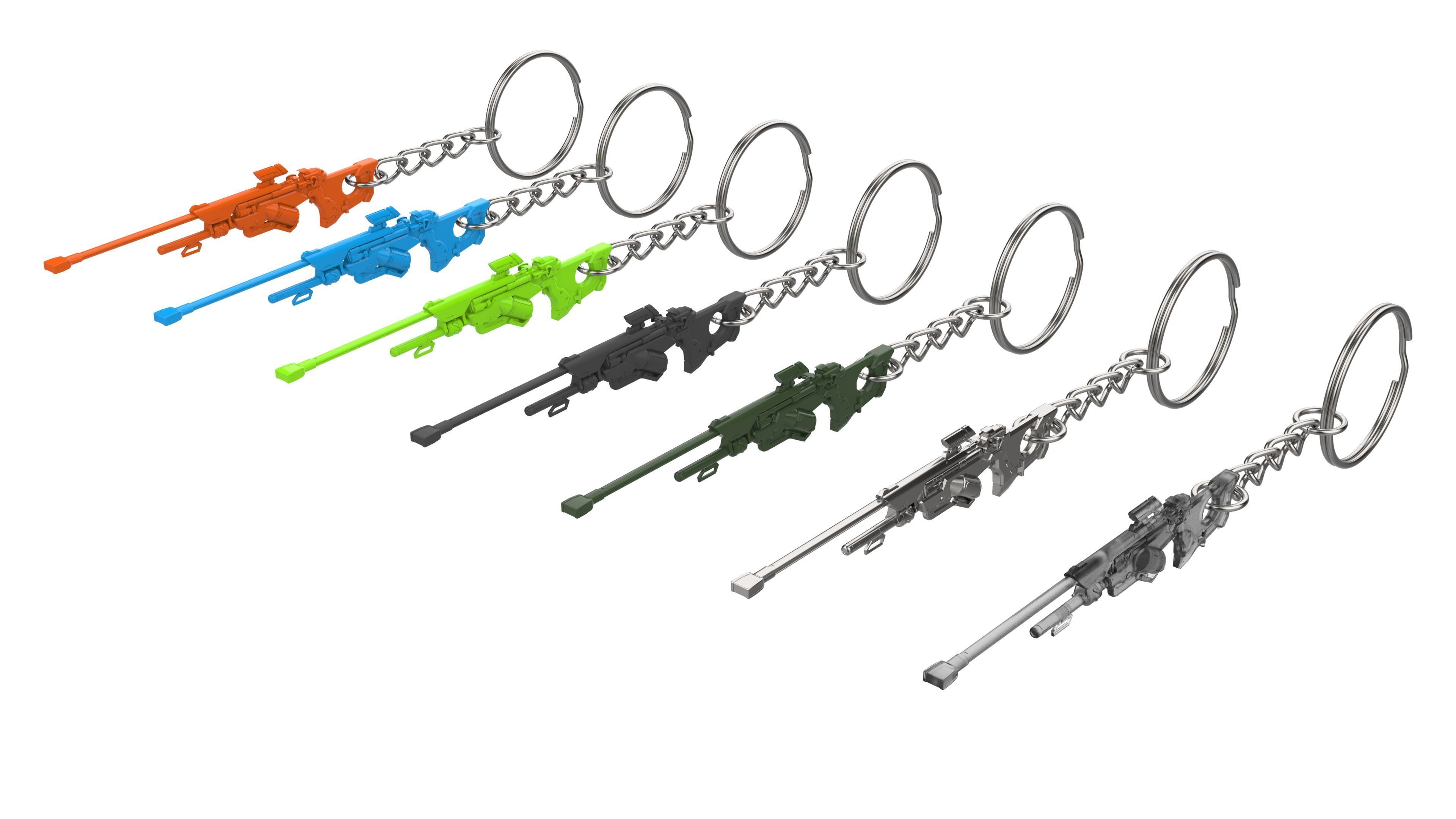 Overwatch Keychains Set part 1 - 15 Printable STL - Personal Use 3D print model_8