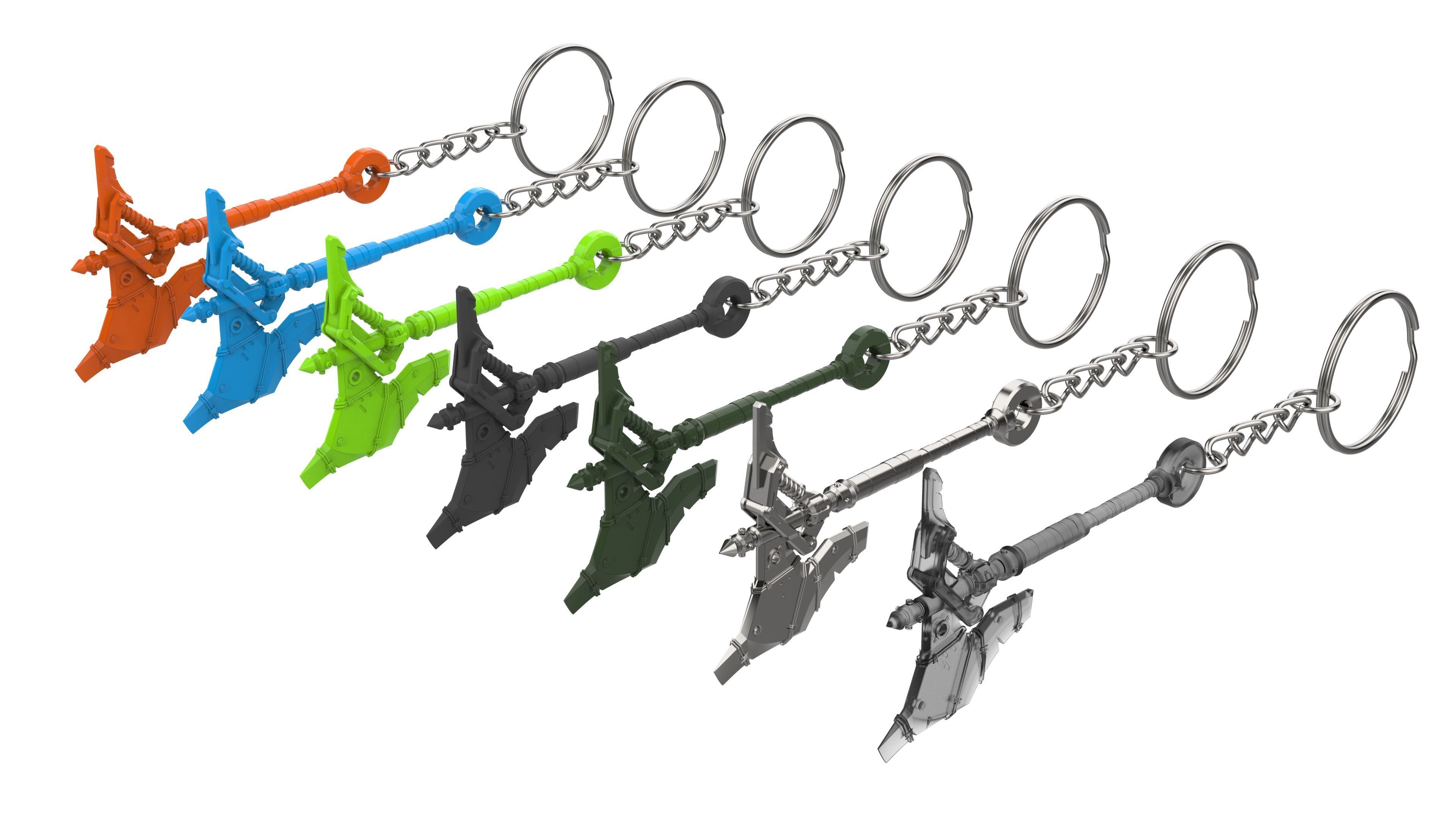 Overwatch Keychains Set part 1 - 15 Printable STL - Personal Use 3D print model_24