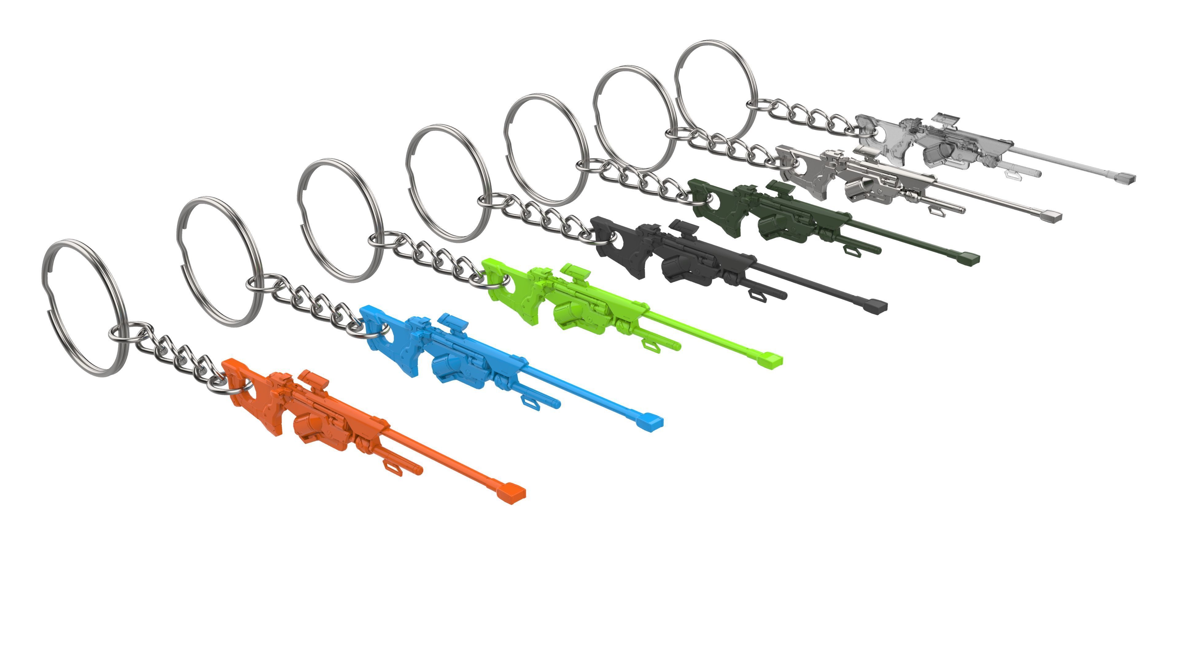 Overwatch Keychains Set part 1 - 15 Printable STL - Personal Use 3D print model_9