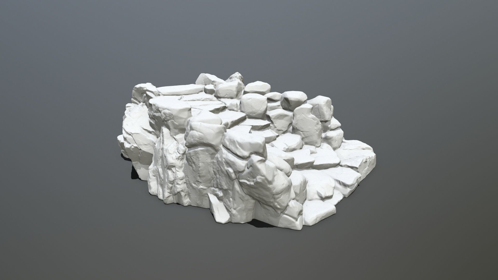 Old Stairs STL 3D print model_9