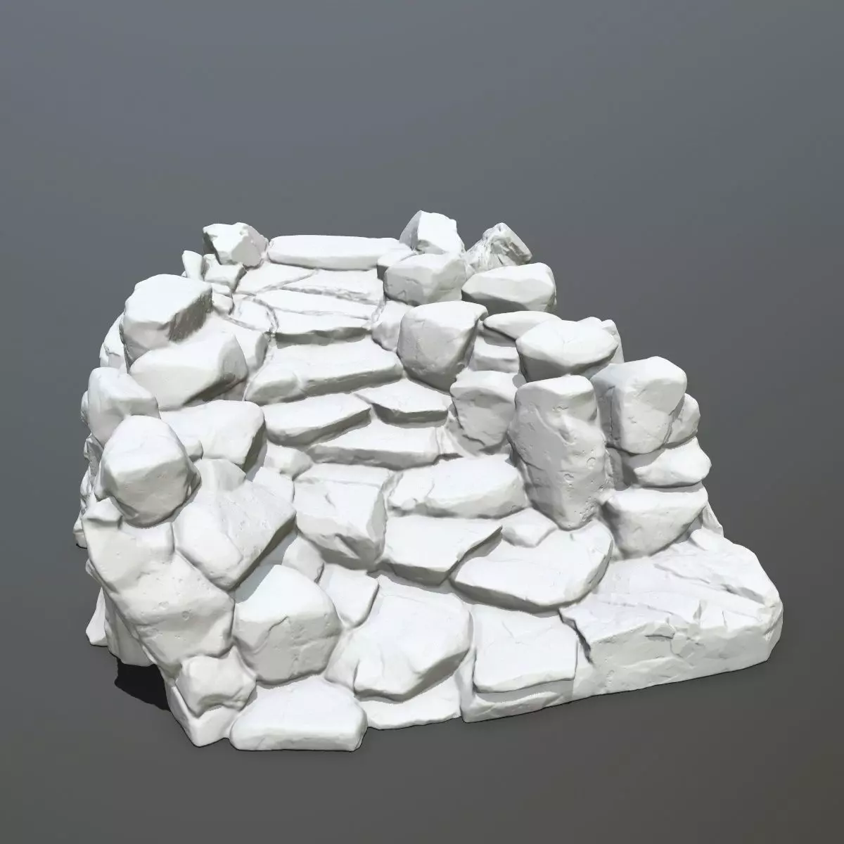 Old Stairs STL 3D print model_0