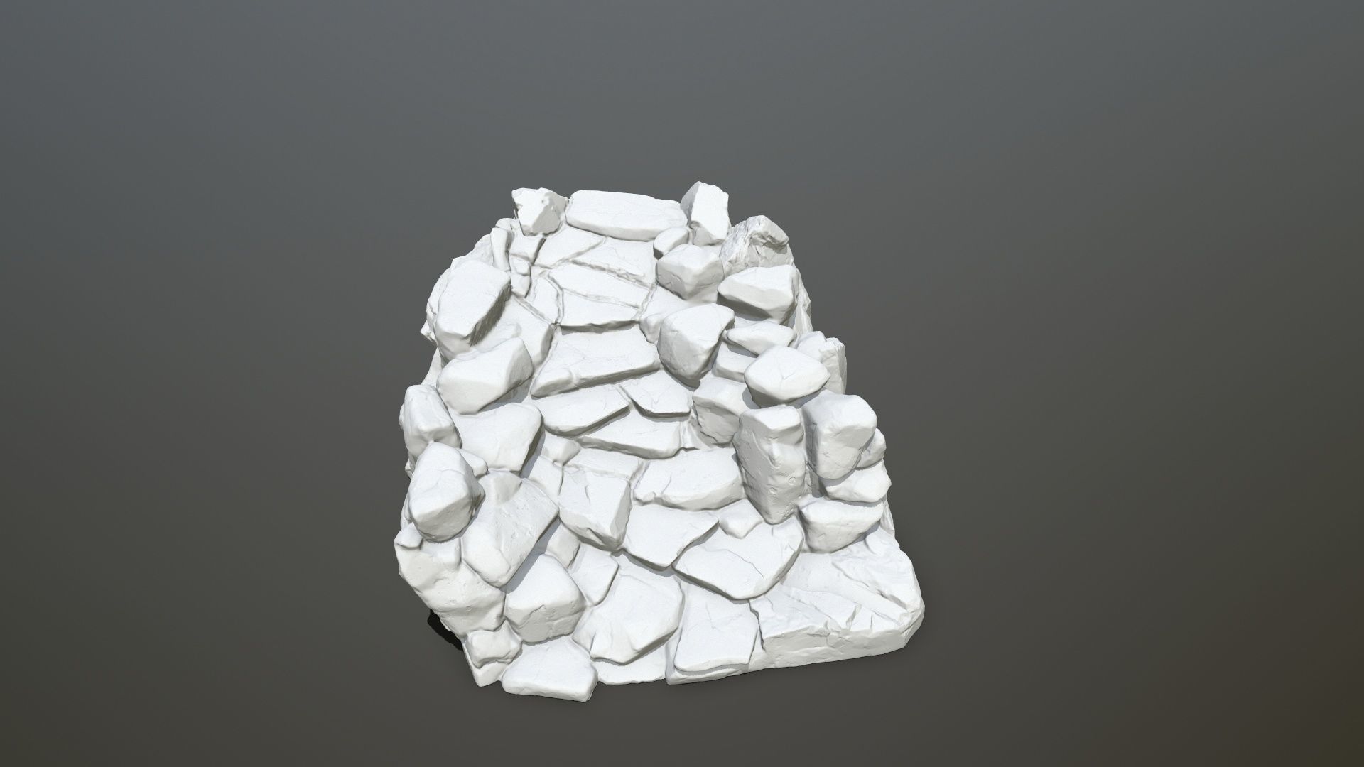 Old Stairs STL 3D print model_11