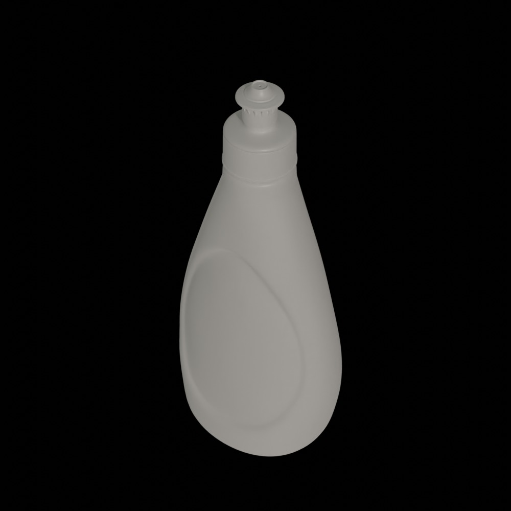 Detergent Bottle Mockup Free low-poly 3D model_1