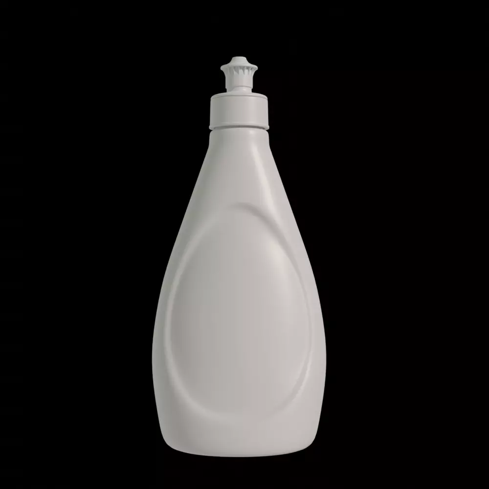 Detergent Bottle Mockup Free low-poly 3D model_0