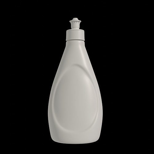 Detergent Bottle Mockup Free low-poly 3D model