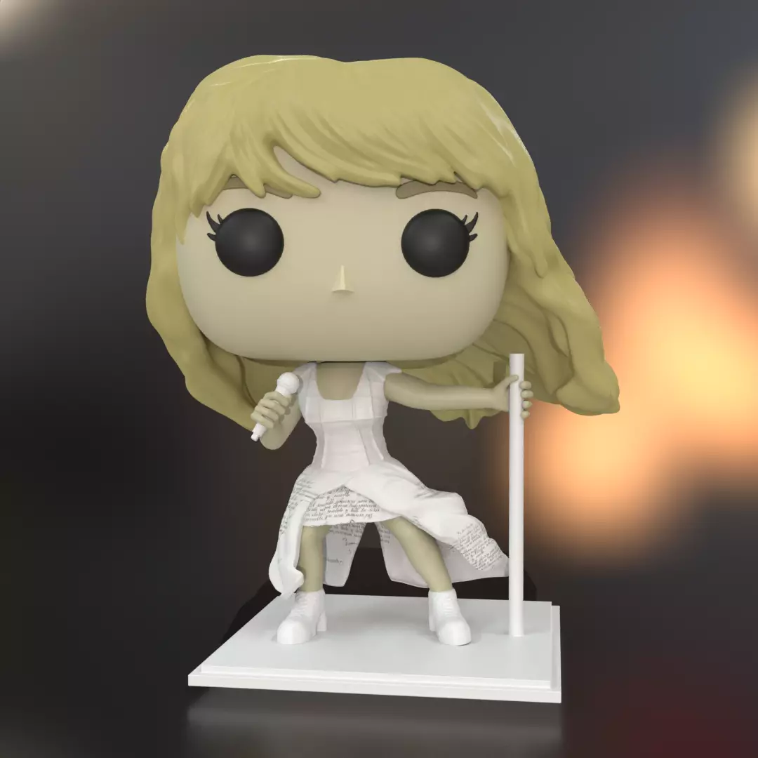 Taylor Swift 3D print model_0