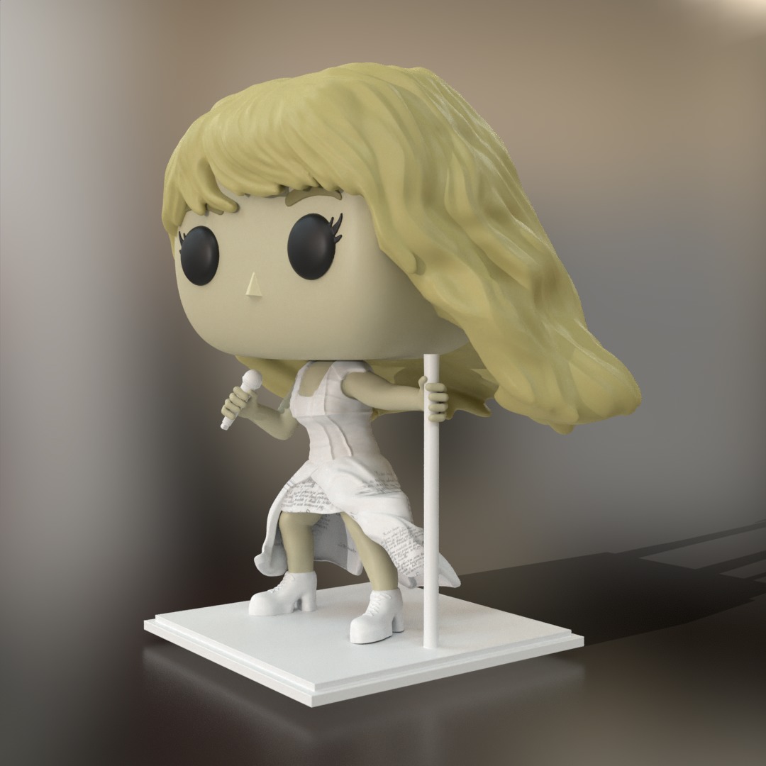 Taylor Swift 3D print model_1