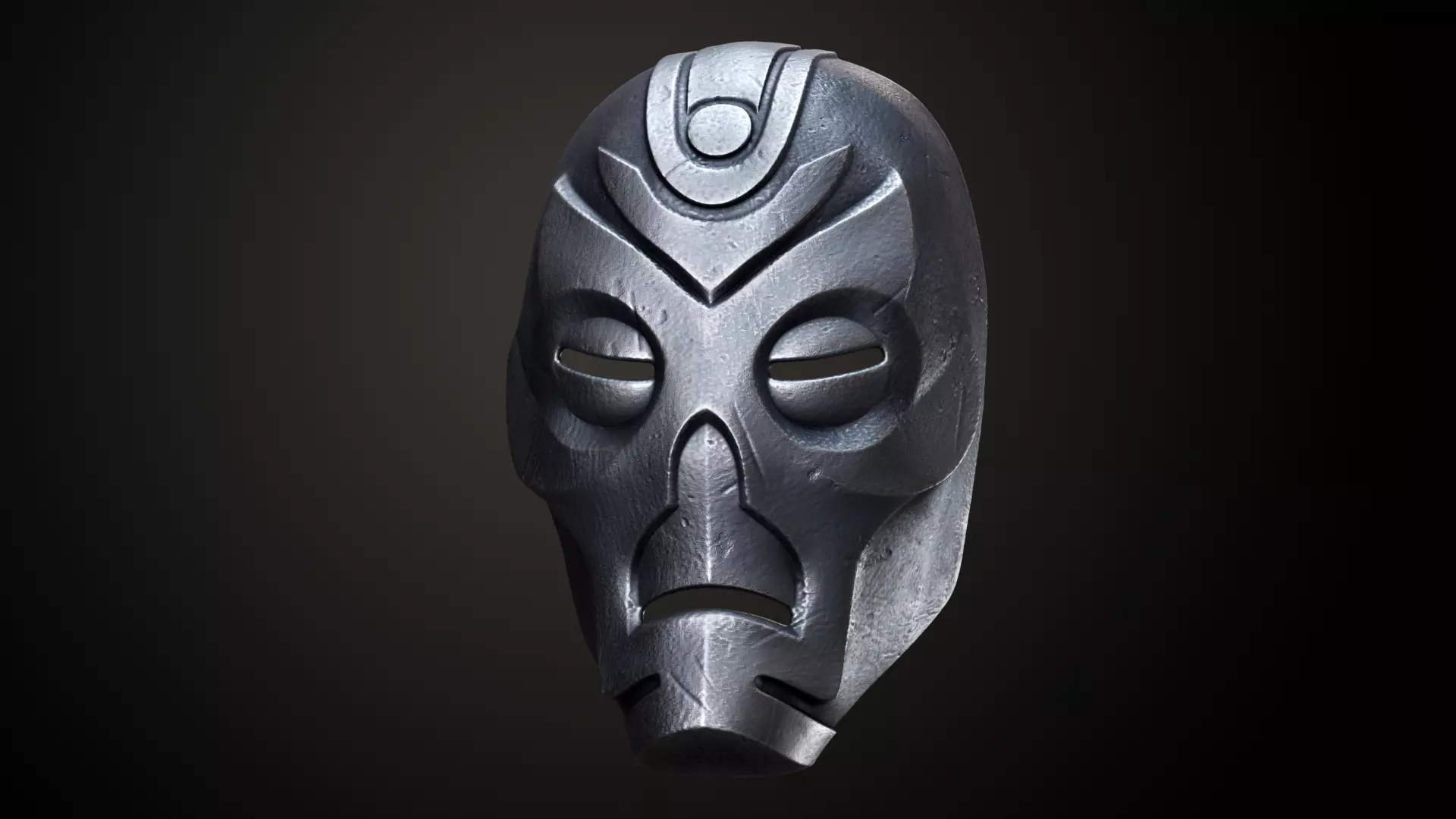 Dragon Priest Aged Mask STL 3D print model