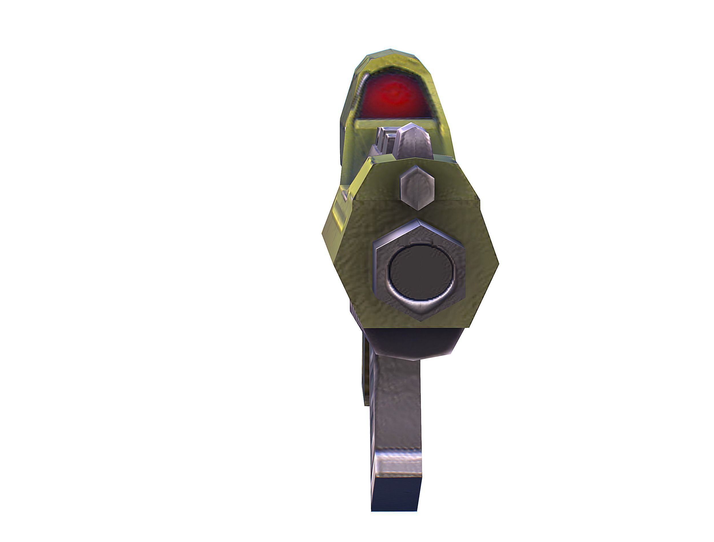 Cartoon Sci-Fi Cyborg Drone Trooper Soldier Low-poly 3D model_31