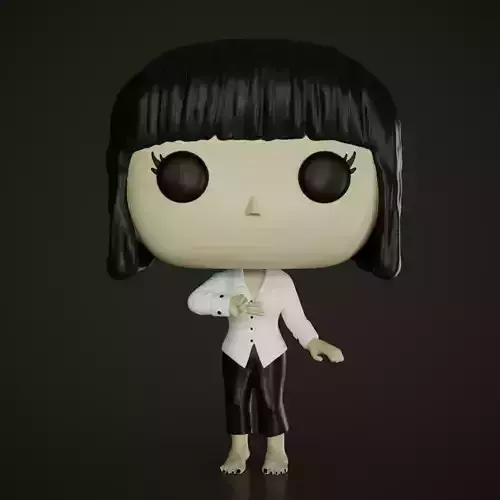 Mia Wallace - Pulp Fiction 3D print model
