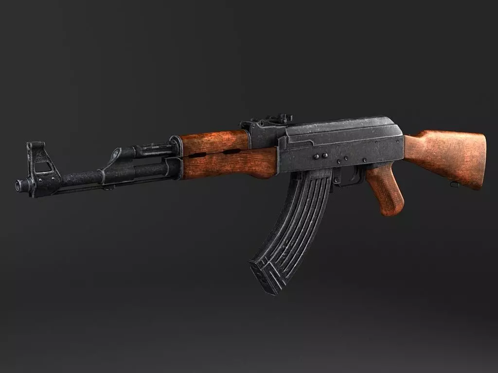 AK47 Kalashnikov 3D model_0