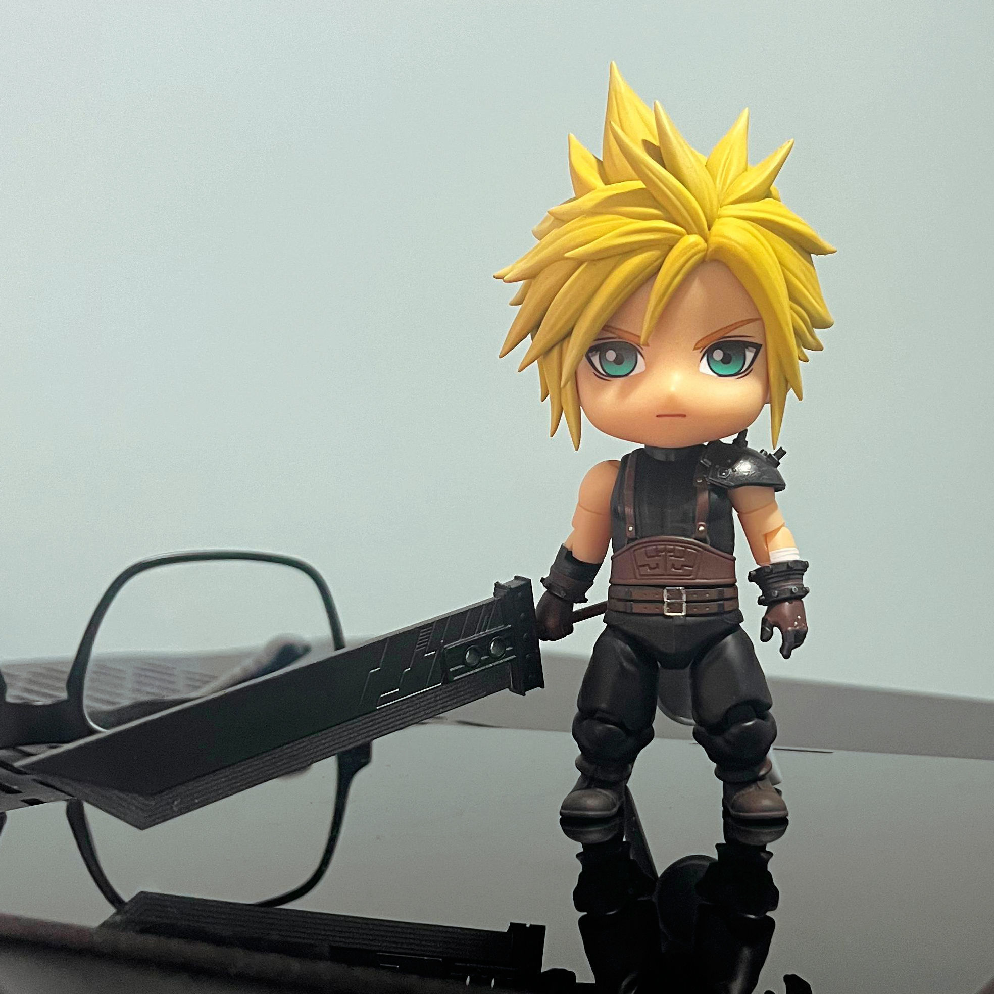 CLOUD STRIFE - NENDO CHIBI FINAL FANTASY VII 3D print model_1
