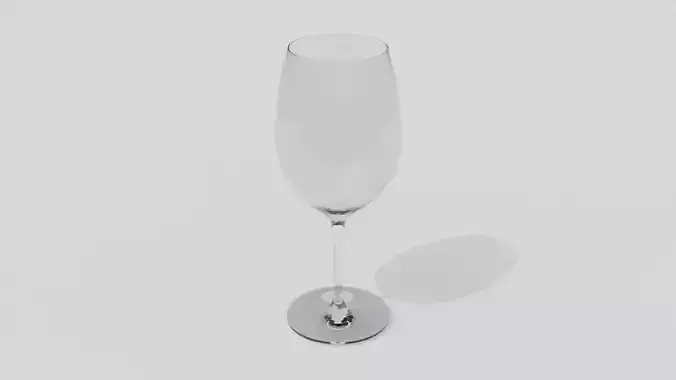 Wine Glasses Low-poly 3D model