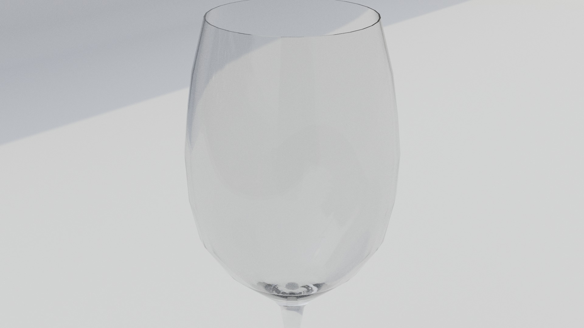 Wine Glasses Low-poly 3D model_5