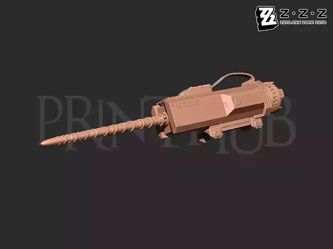 Anton Driller from Zenless Zone Zero 3D print model