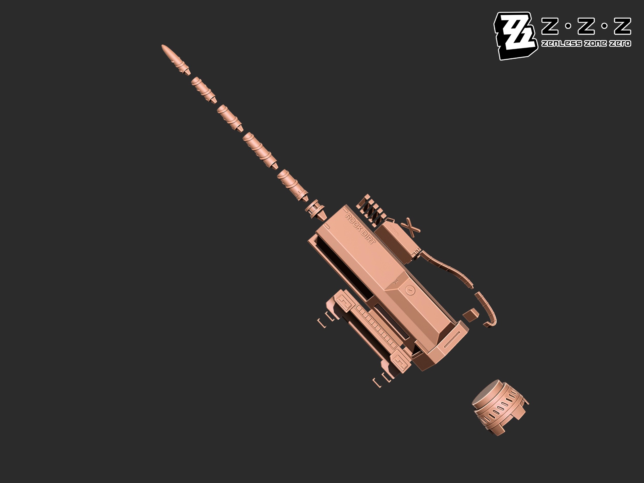 Anton Driller from Zenless Zone Zero 3D print model_7