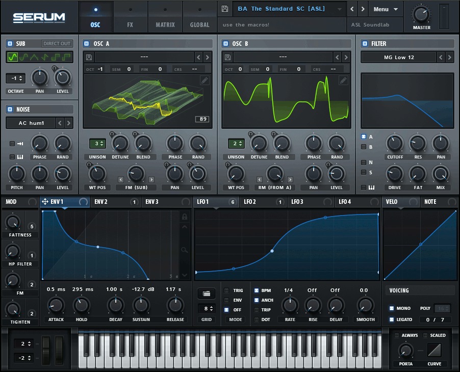 Serum1 VST by Xfer Records - Synthesizer 3D Model 3D model_10