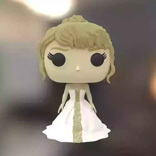 Taylor Swift 3D print model