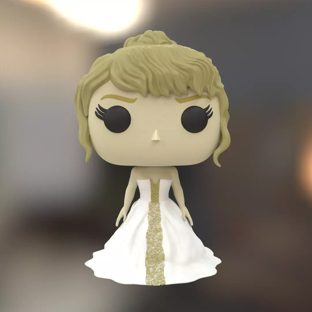 Taylor Swift 3D print model
