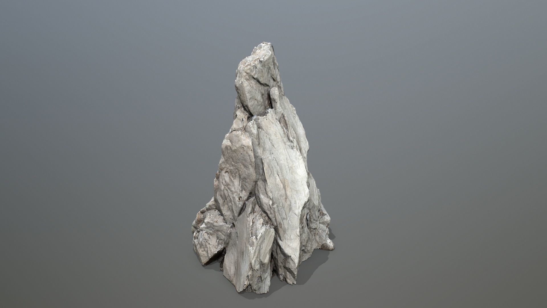 white rocks Low-poly 3D model_23